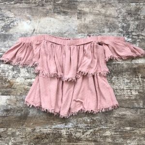 Off the shoulder top